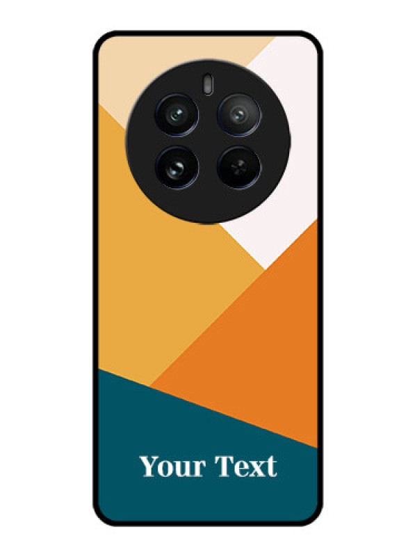 Custom Realme 12 Pro 5G Custom Metal Phone CaseStacked Multi - Colour Design