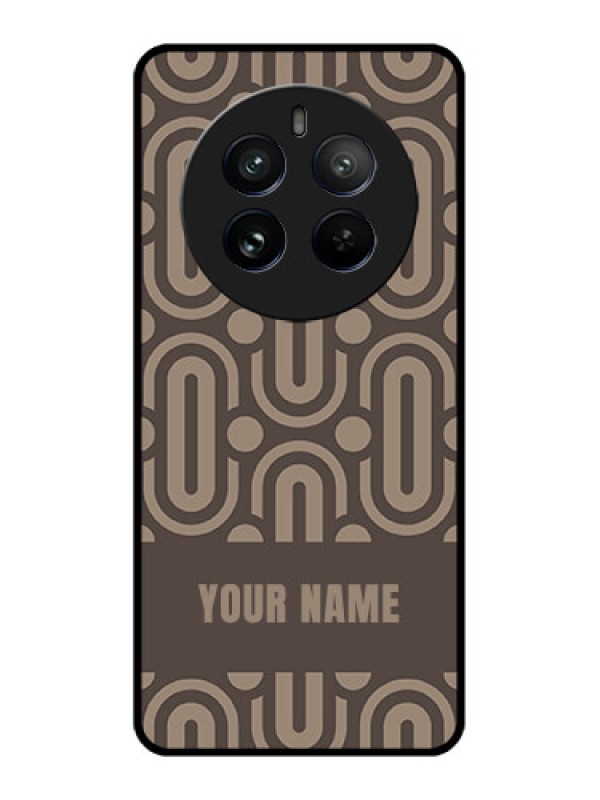 Custom Realme 12 Pro 5G Custom Metal Phone CaseCaptivating Zero Pattern Design