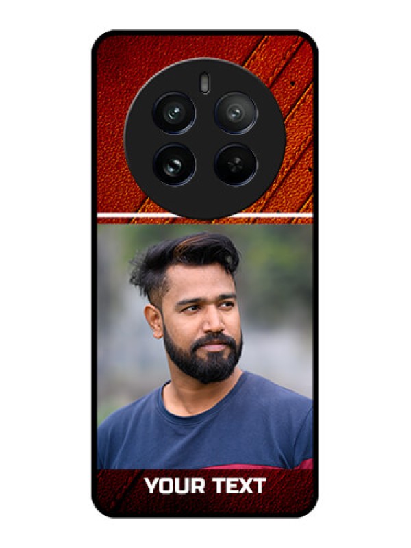 Custom Realme 12 Pro Plus 5G Custom Metal Phone Case - Leather Phone Case Design