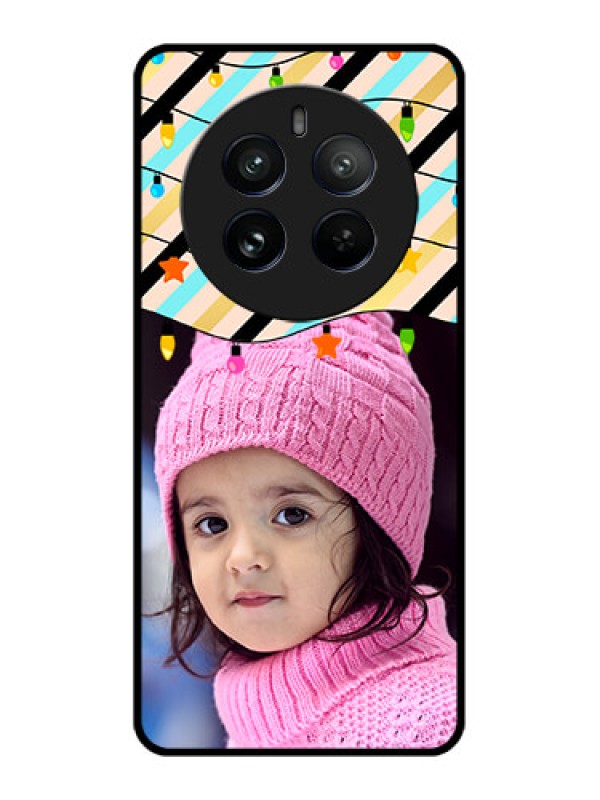 Custom Realme 12 Pro Plus 5G Custom Metal Phone Case - Lights Hanging Design