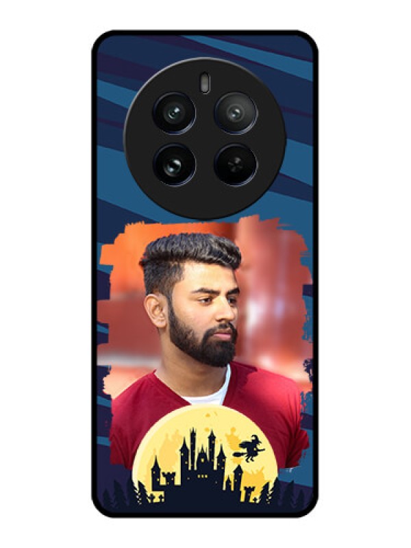 Custom Realme 12 Pro Plus 5G Custom Metal Phone Case - Halloween Witch Design