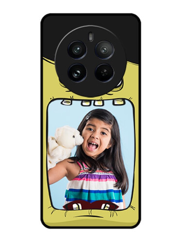 Custom Realme 12 Pro Plus 5G Custom Metal Phone Case - Cartoon Monster Back Case Design