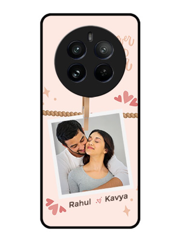 Custom Realme 12 Pro Plus 5G Custom Metal Phone Case - Forever And Ever Love Design