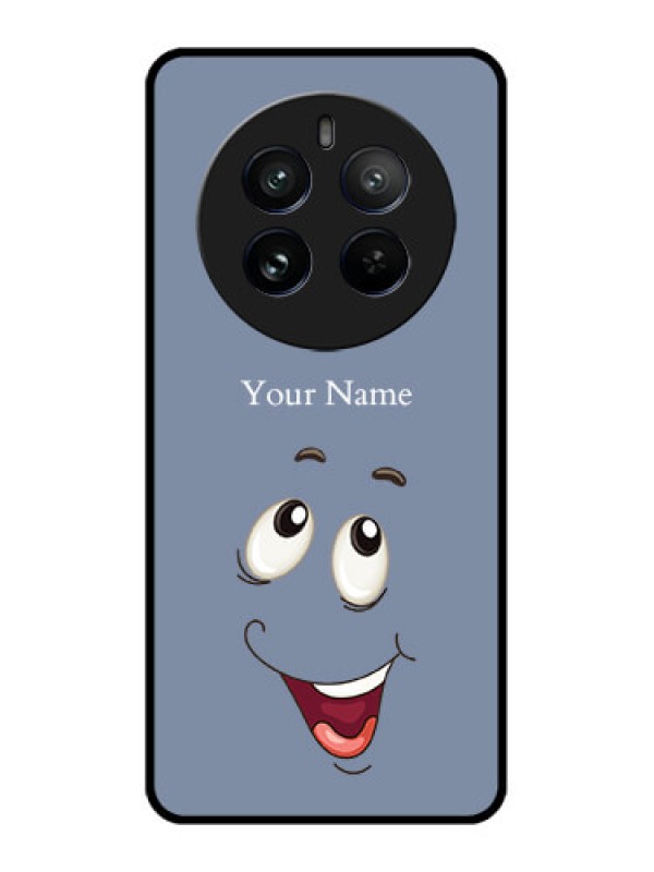 Custom Realme 12 Pro Plus 5G Custom Metal Phone Case - Laughing Cartoon Face Design