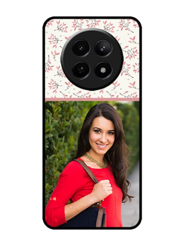 Custom Realme 12x 5G Custom Metal Phone Case - Stunning Floral Design