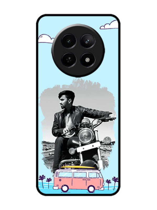 Custom Realme 12x 5G Custom Metal Phone Case - Travel and Adventure Design