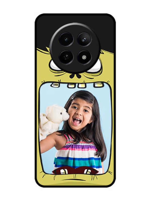 Custom Realme 12x 5G Custom Metal Phone Case - Cartoon Monster Back Case Design