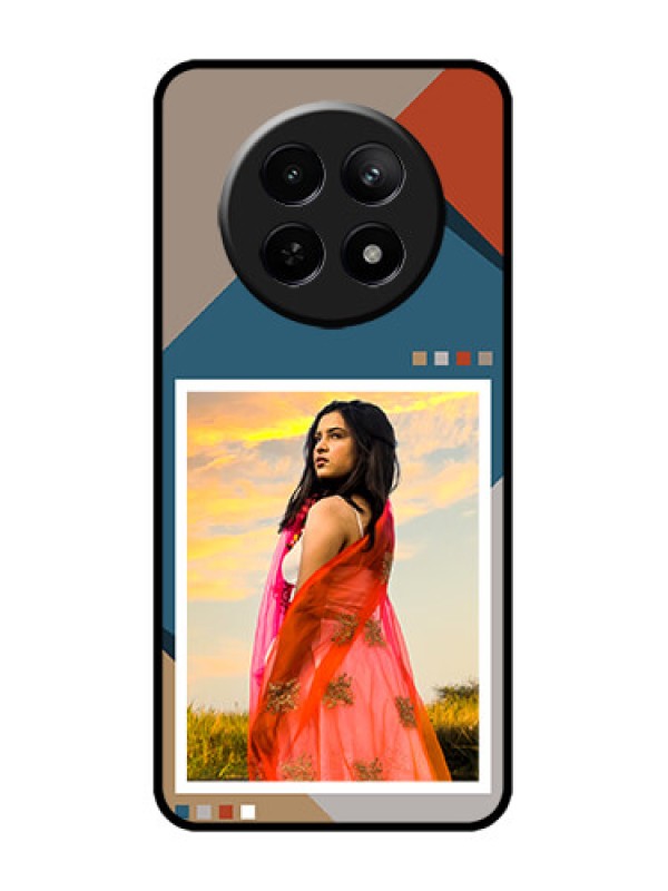 Custom Realme 12x 5G Custom Metal Phone Case - Retro Color Pallet Design