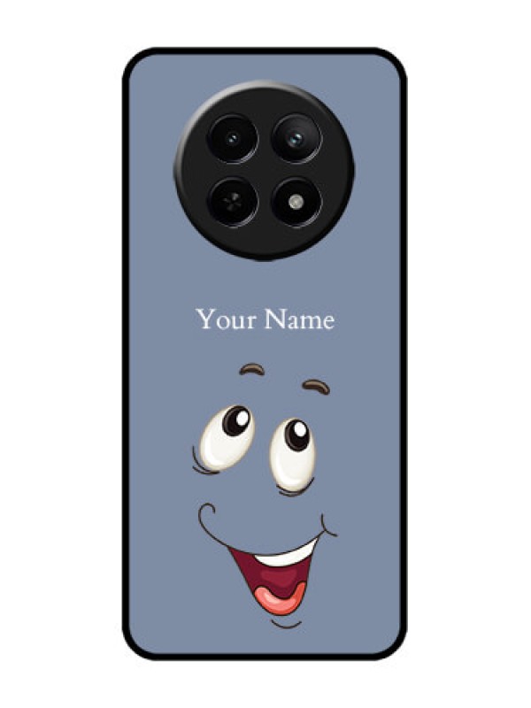 Custom Realme 12x 5G Custom Metal Phone Case - Laughing Cartoon Face Design