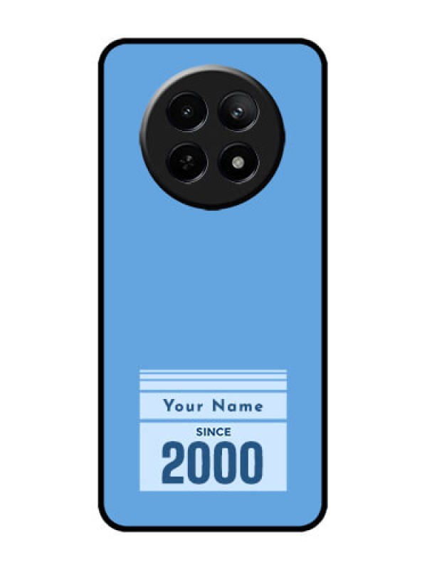 Custom Realme 12x 5G Custom Metal Phone Case - Custom Year Of Birth Design