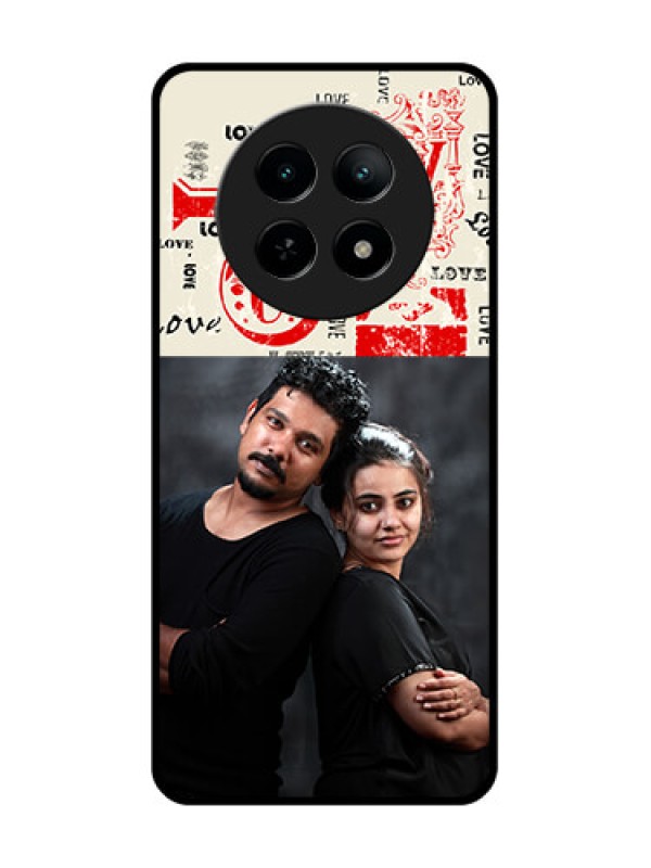 Custom Realme 13 5G Custom Metal Phone CaseTrendy Love Design Case