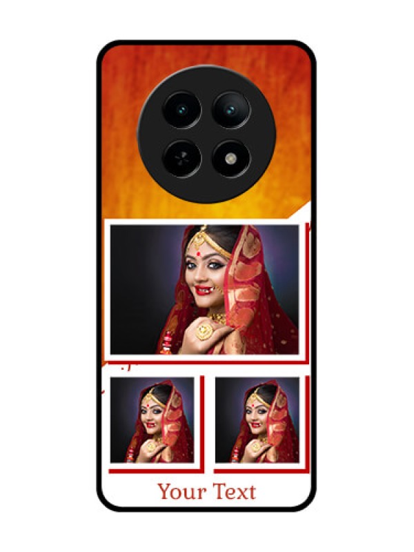 Custom Realme 13 5G Custom Metal Phone CaseWedding Memories Design