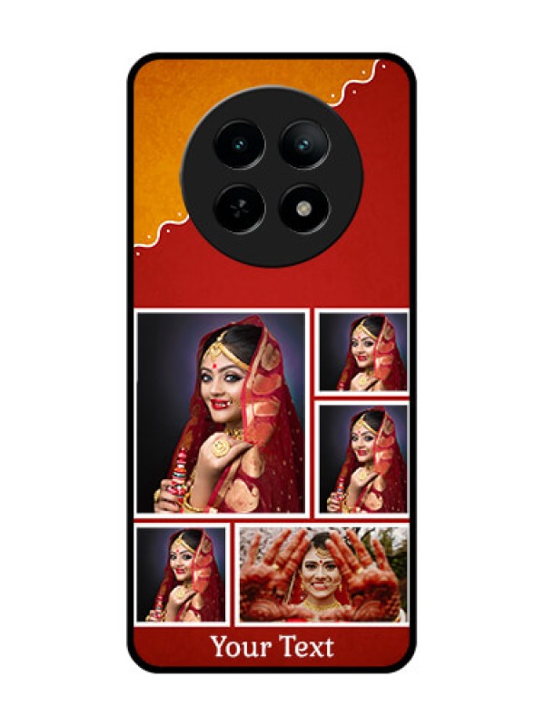 Custom Realme 13 5G Custom Metal Phone CaseWedding Pic Upload Design