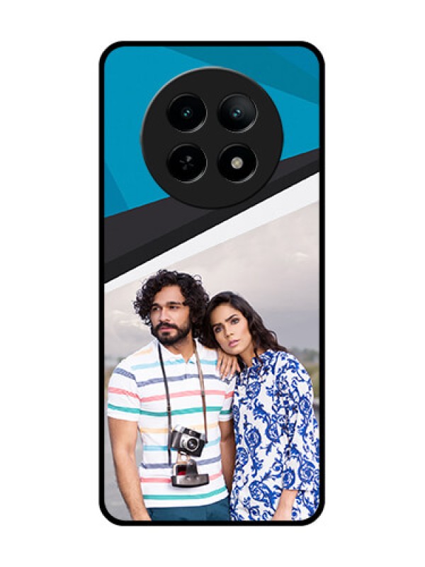 Custom Realme 13 5G Custom Metal Phone CaseSimple Pattern Photo Upload Design