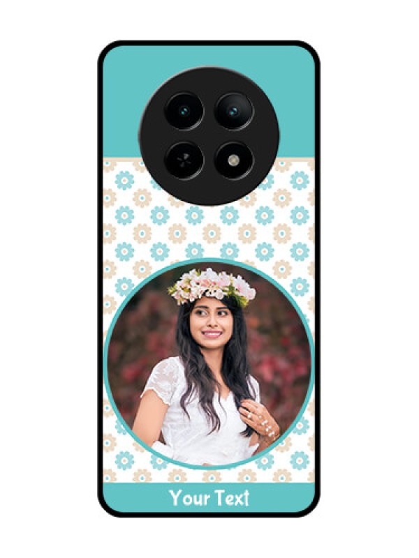 Custom Realme 13 5G Custom Metal Phone CaseBeautiful Flowers Design
