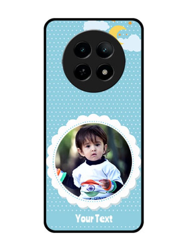 Custom Realme 13 5G Custom Metal Phone CaseViolet Pattern Design