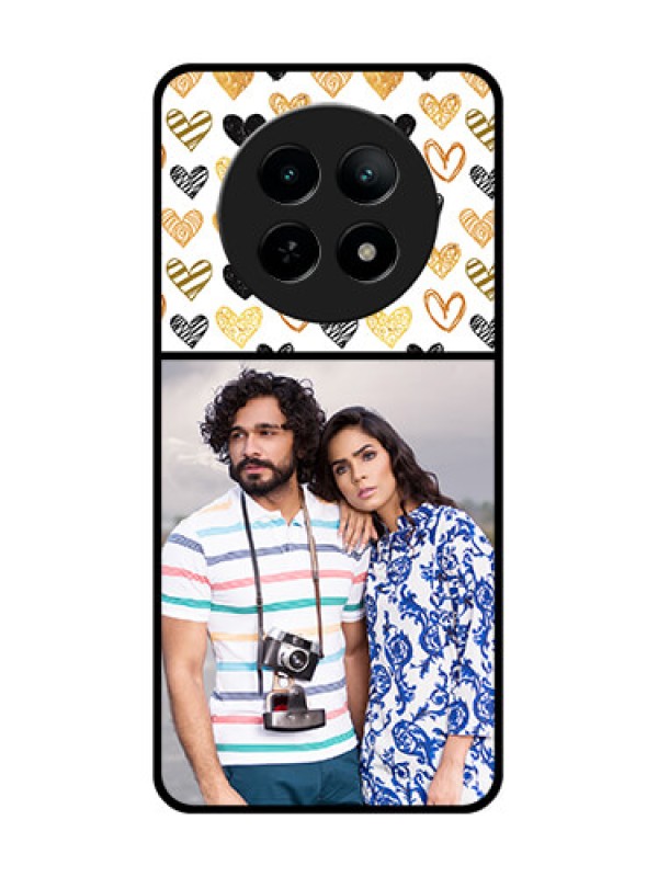 Custom Realme 13 5G Custom Metal Phone CaseLove Symbol Design