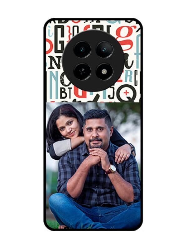 Custom Realme 13 5G Custom Metal Phone CaseAlphabet Design