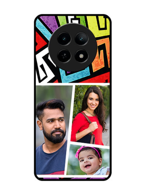 Custom Realme 13 5G Custom Metal Phone CaseGraffiti Pattern Design