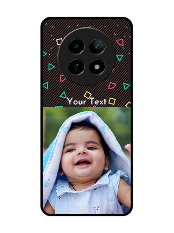 Custom Realme 13 5G Custom Metal Phone CaseWith Confetti Birthday Design