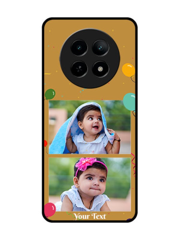 Custom Realme 13 5G Custom Metal Phone CaseImage Holder With Birthday Celebrations Design
