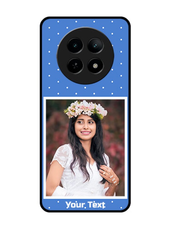 Custom Realme 13 5G Custom Metal Phone CasePolka Dots Design