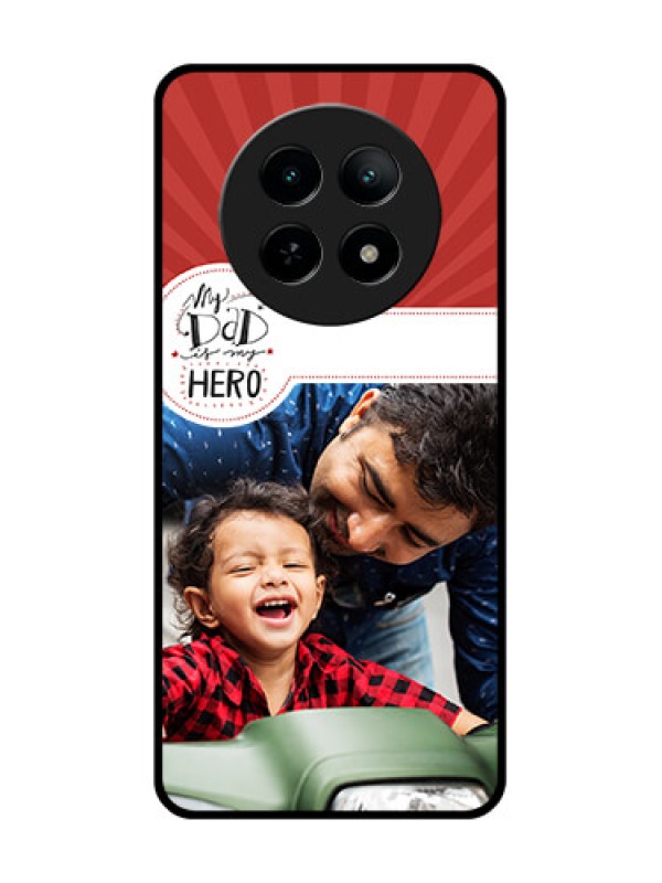 Custom Realme 13 5G Custom Metal Phone CaseMy Dad Hero Design