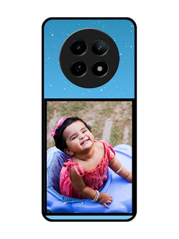 Custom Realme 13 5G Custom Metal Phone CaseWave Pattern Colorful Design