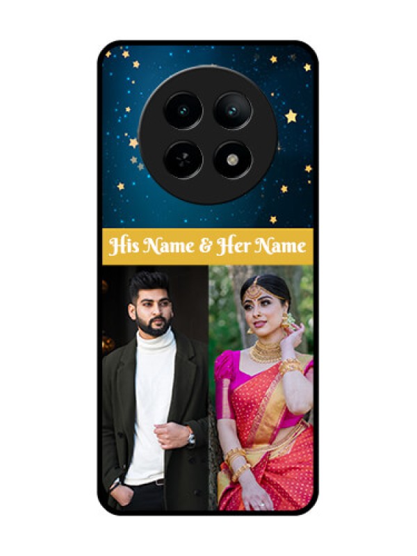 Custom Realme 13 5G Custom Metal Phone CaseGalaxy Stars Backdrop Design