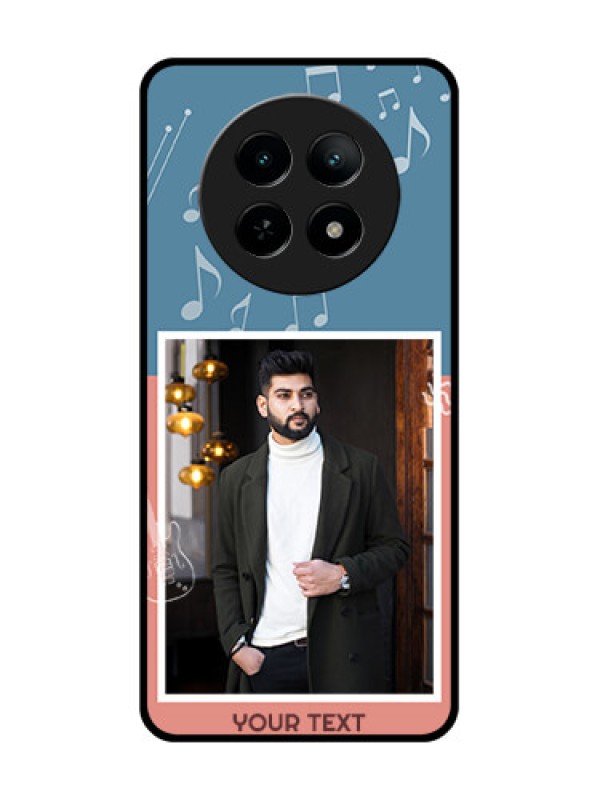 Custom Realme 13 5G Custom Metal Phone CaseWith Color Musical Note Design