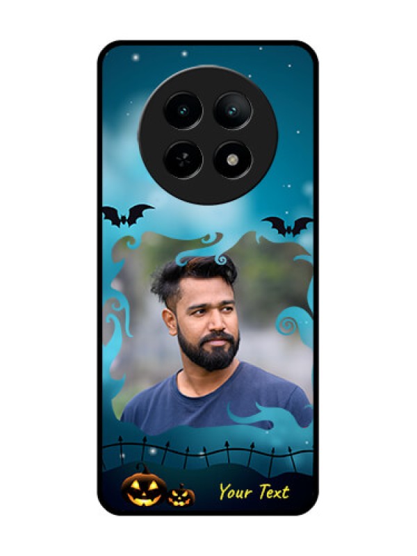 Custom Realme 13 5G Custom Metal Phone CaseHalloween Frame Design