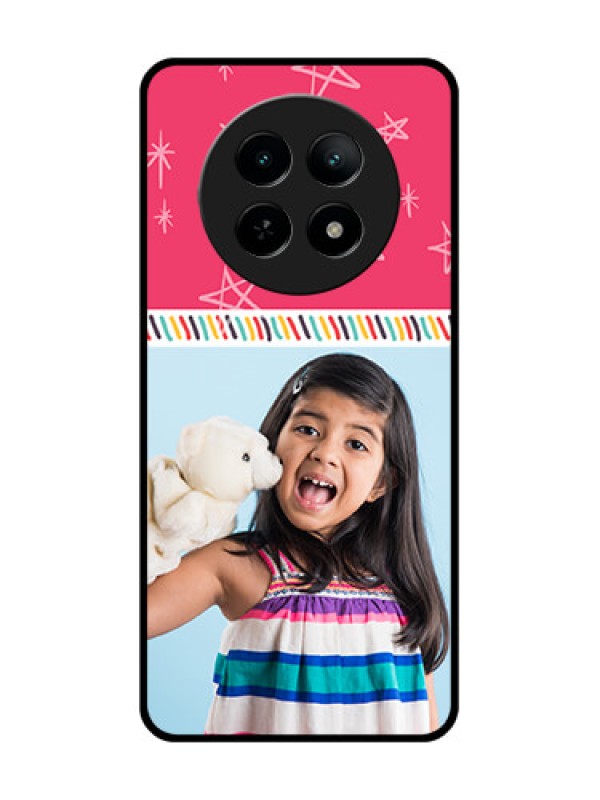 Custom Realme 13 5G Custom Metal Phone CaseLine Art Design