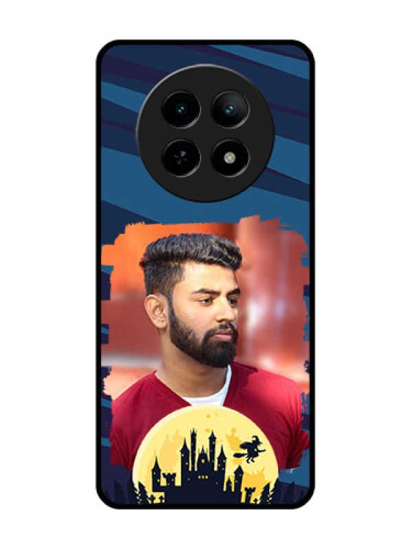 Custom Realme 13 5G Custom Metal Phone CaseHalloween Witch Design