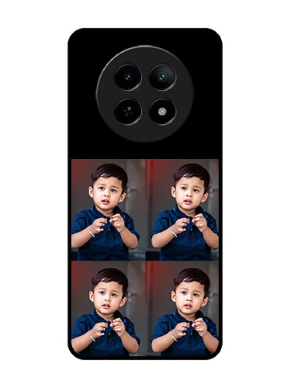 Custom Realme 13 5G Custom Metal Phone Case4 Image Holder Design