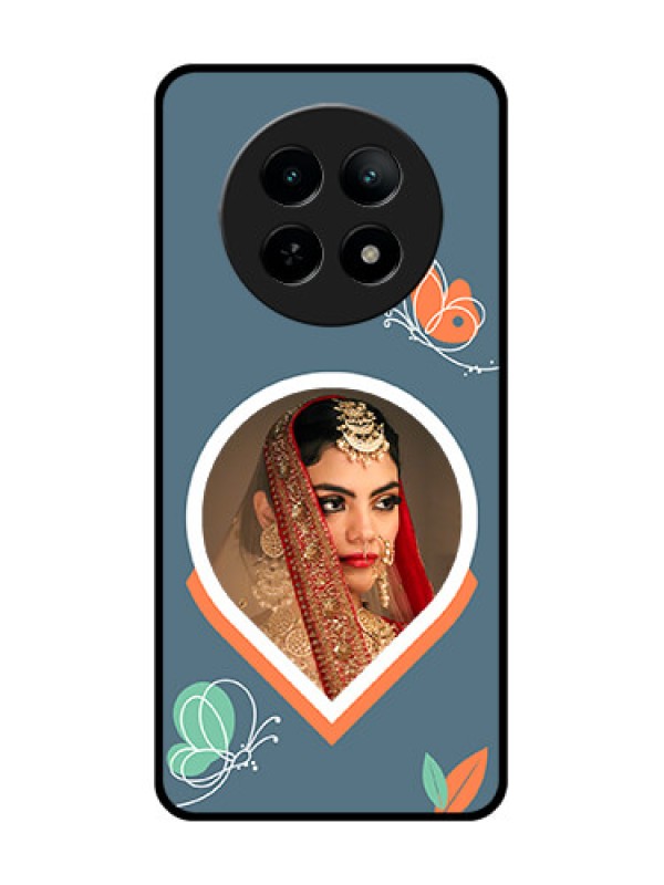 Custom Realme 13 5G Custom Metal Phone CaseDroplet Butterflies Design