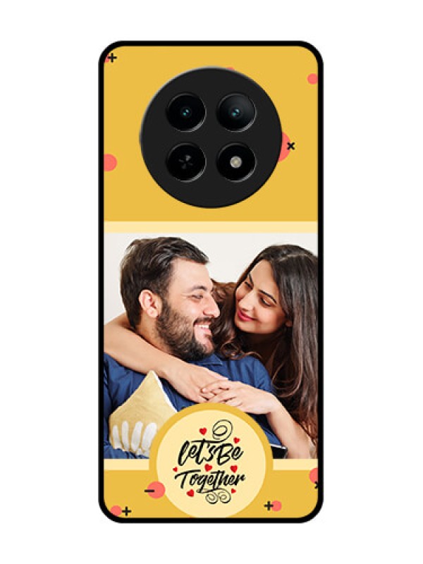 Custom Realme 13 5G Custom Metal Phone CaseLets Be Together Design