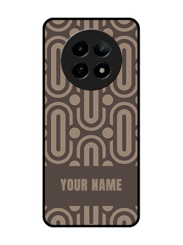 Custom Realme 13 5G Custom Metal Phone CaseCaptivating Zero Pattern Design