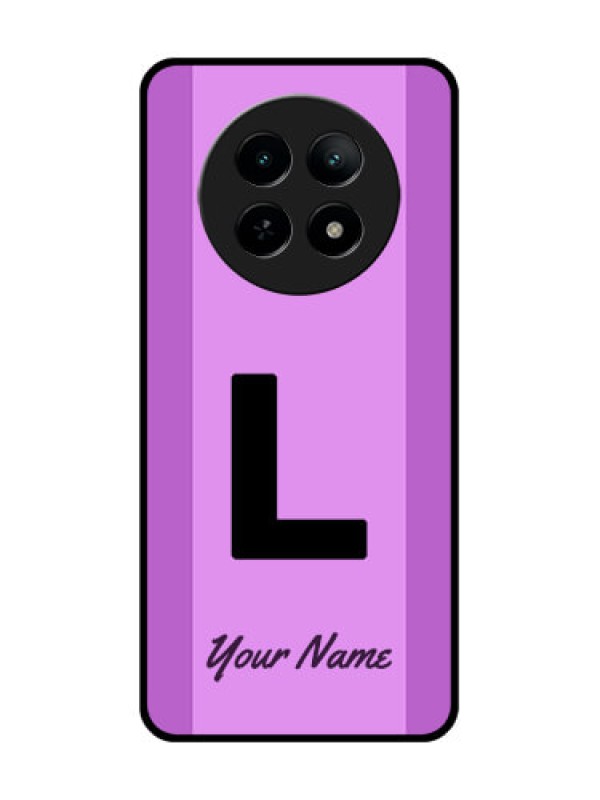 Custom Realme 13 5G Custom Metal Phone CaseTricolor Custom Text Design