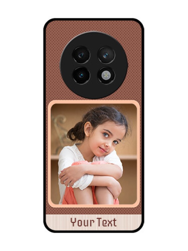 Custom Realme 13 Plus 5G Custom Metal Phone CaseSimple Pic Upload Design