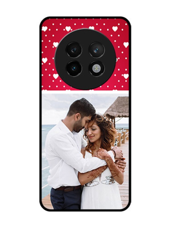 Custom Realme 13 Plus 5G Custom Metal Phone CaseHearts Mobile Case Design