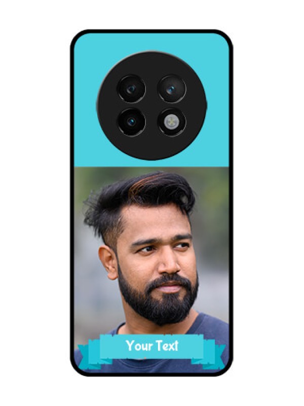 Custom Realme 13 Plus 5G Custom Metal Phone CaseBlue Color Design