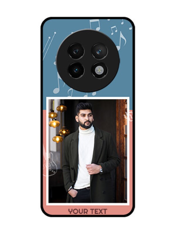 Custom Realme 13 Plus 5G Custom Metal Phone CaseWith Color Musical Note Design