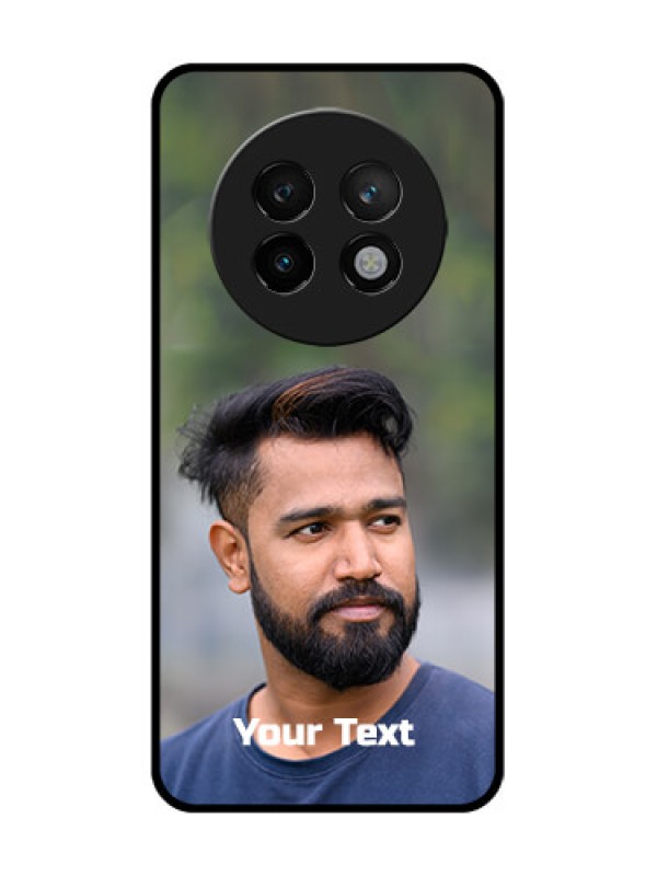 Custom Realme 13 Plus 5G Custom Metal Phone CasePhoto With Text Design