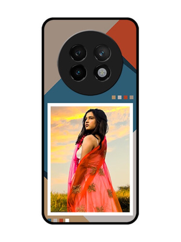 Custom Realme 13 Plus 5G Custom Metal Phone CaseRetro Color Pallet Design