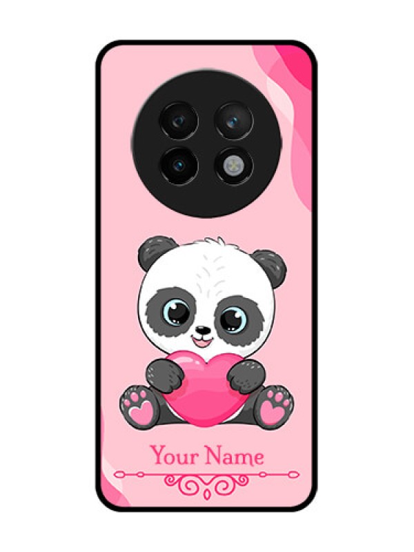Custom Realme 13 Plus 5G Custom Metal Phone CaseCute Panda Design