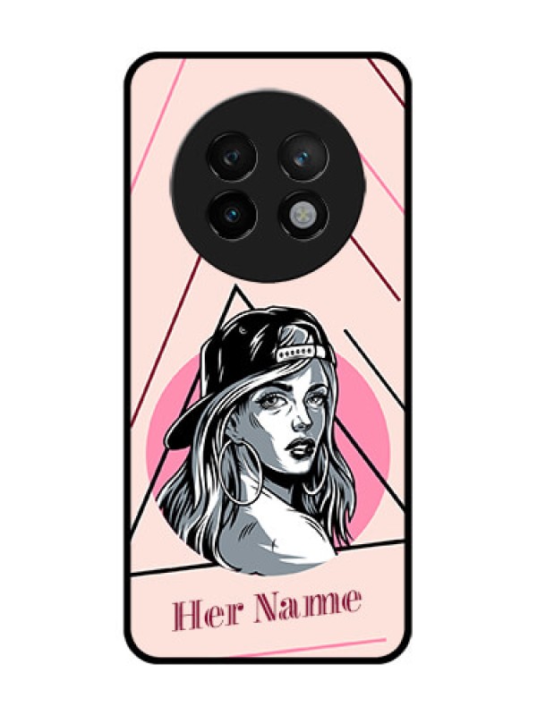 Custom Realme 13 Plus 5G Custom Metal Phone CaseRockstar Girl Design