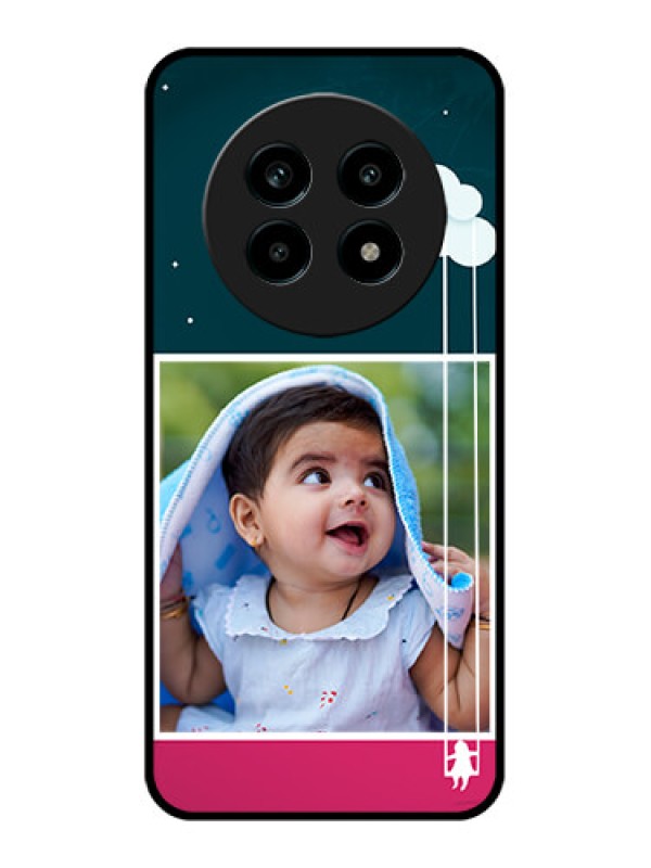 Custom Realme 13 Pro 5G Custom Metal Phone CaseCute Girl With Cloud Design