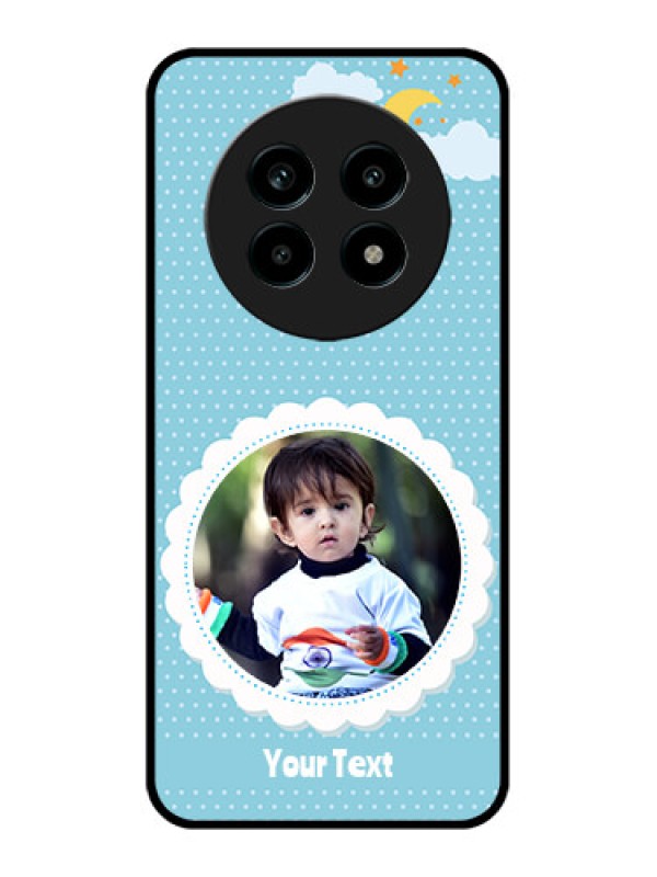 Custom Realme 13 Pro 5G Custom Metal Phone CaseViolet Pattern Design