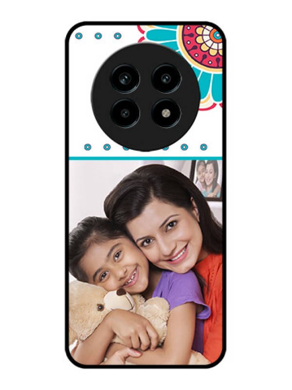 Custom Realme 13 Pro 5G Custom Metal Phone CaseFlower Design