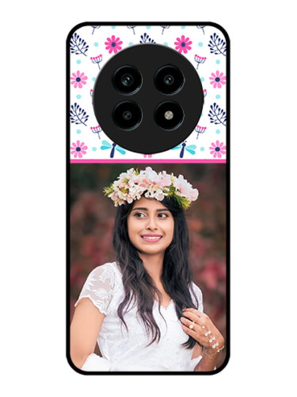 Custom Realme 13 Pro 5G Custom Metal Phone CaseColorful Flower Design